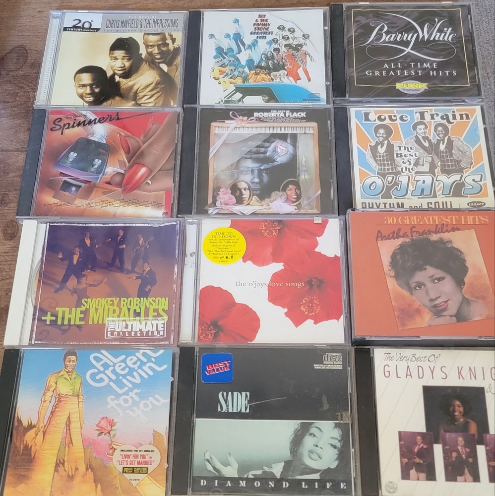 Collection of Music CDs R&b And Soul